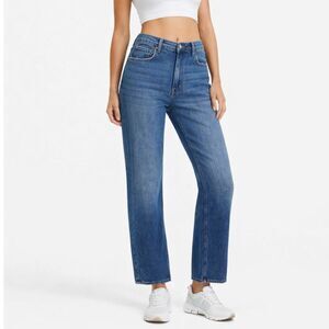 Abercrombie & Fitch 90s Straight Jeans Women’s Size 35 Blue Ultra High Rise